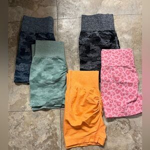 Bundle of 5 Bike shorts 3 inch